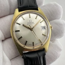Orologio uomo Omega Geneve Cal.543 1969 con data automatico cassa tono oro 34 mm