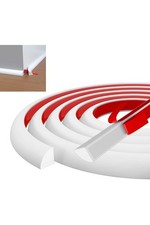 PVC Quadrant Trim, 6 Meters Self Adhesive Flexible Moulding Beading