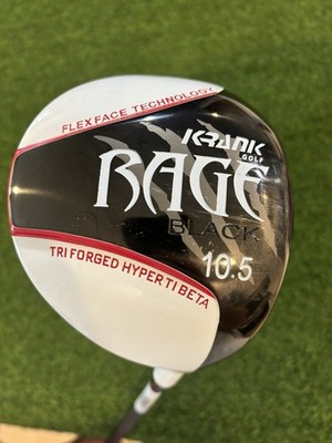 Krank Rage Black Driver 10.5* Aldila Regular Flex Graphite Golf Club/Right Hand