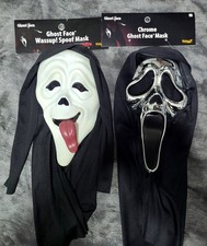 FunWorld SCREAM SCARY MOVIE GhostFace Mask Bundle x2