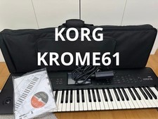 Korg KROME 61 Music Workstation Tastiera e Sintetizzatore con Custodia Morbida Inclusa