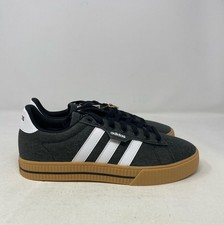 adidas Men's Daily 3.0 Sneaker, Grey/Black Size 8
