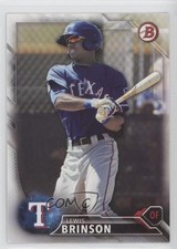 2016 Bowman Prospects Lewis Brinson #BP137 c8a