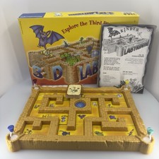 3D Labyrinth Board Game Ravensburger 2002 Maze Treasure Adventure Complete