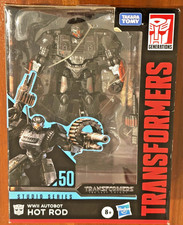 Transformers Generations  Studio Series 50 WWII Autobot Hot Rod- The Last Knight