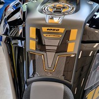 Aufkleber 3D Kompatibel Mit Suzuki V-Strom 1050 2020-2023 Golden Tankschutz