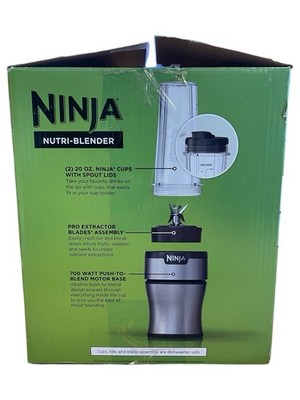 海外Ninjaニュートリブレンダー BN300KR 700W韓国購入品要変圧器 Ninja Nutri-Blender #BN300 700 Watt Nutrient Extraction With 2