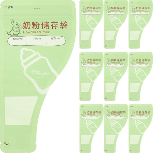 30 Pcs Babynahrungstaschen Selbststehender Milchbeutel Aus Kunststoff - Bild 10 von 12
