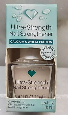 Beauty Ultra-Strength Nail Strengthener Treatment Calcium &wheat Protein 