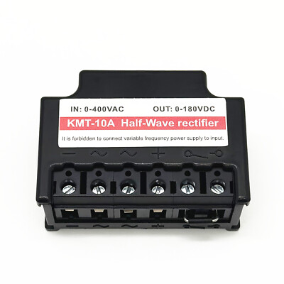 KMT-10A INPUT 0-400VAC OUTPUT 0-180VDC 10A half-wave brake rectifier module