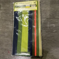 Cloth Napkins Set Of 4 Bright Color Stripes Great For Parties, Fiestas, Summer