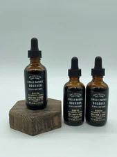 Bath & Body Works Single Barrel Bourbon Men's Collection Beard Oil Set of 3