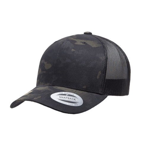 YUPOONG Classic Retro TRUCKER Cotton Mesh Cap SNAPBACK Adjustable Hat New! - Picture 31 of 45