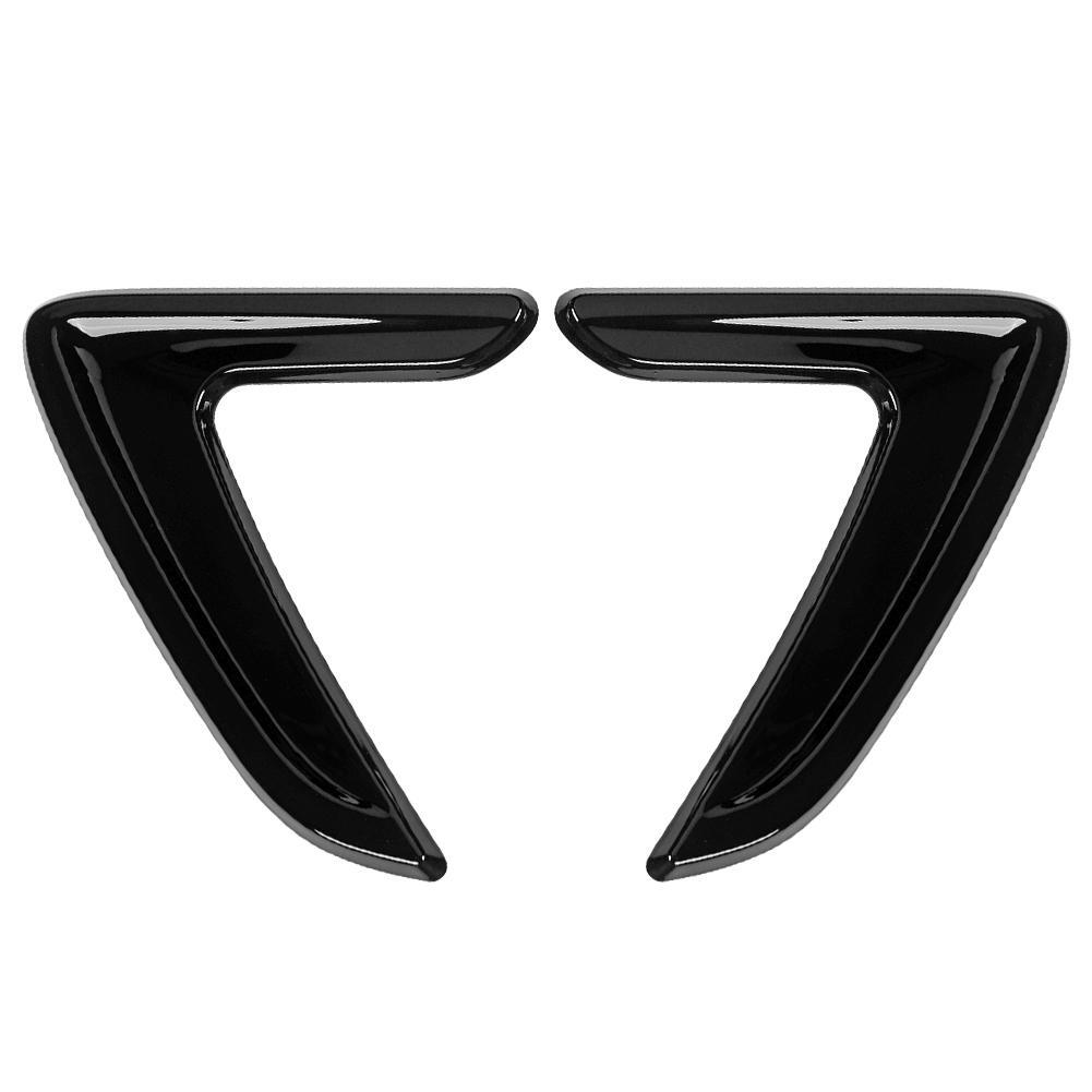 L 1 Pair Car Side Air Vent Cover Trim Fender Stickers for 3 Series