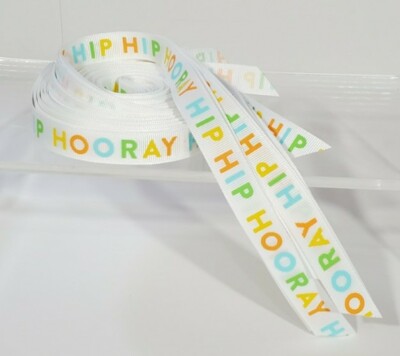 New 10Pc Hip HIP Hooray Birthday Ribbon 68'' Favors Party Supplies Easter