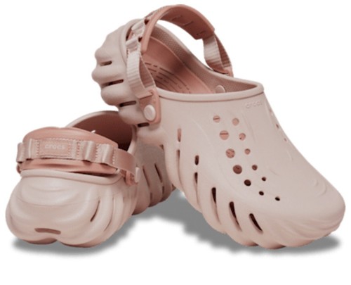 Crocs Echo Clog Mens Size 9 Women’s Size 11 pink clay Slip On Unisex NEW