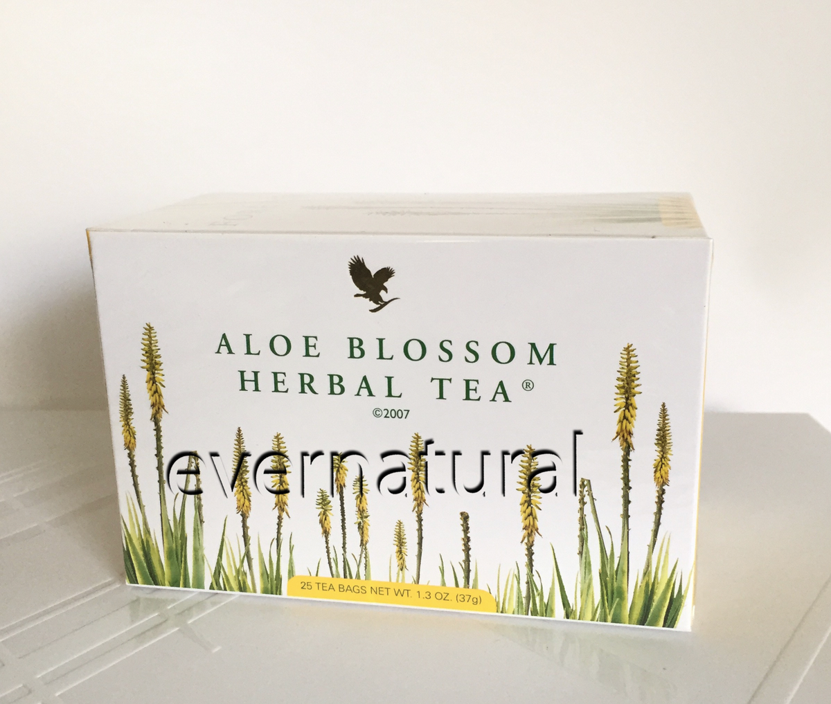 2 Forever Aloe Blossom Herbal TEA (25 bags each) caffeine free HALAL/ KOSHER