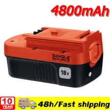 One Pack 18V for Black and Decker HPB18 18 Volt Battery HPB18-OPE 244760-00 US