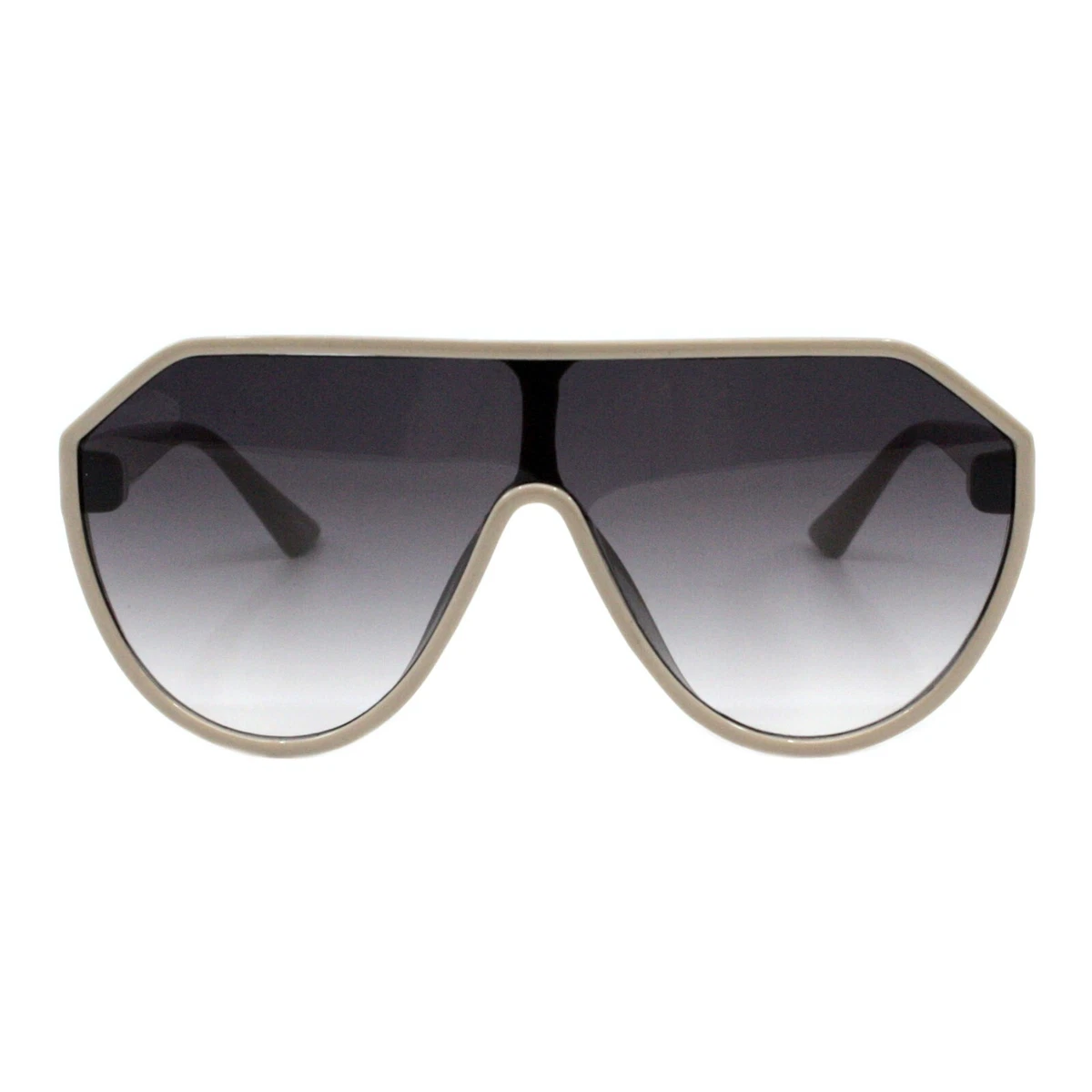 Aviator White Plastic Frame Sunglasses for Women for sale | eBay display picture 3