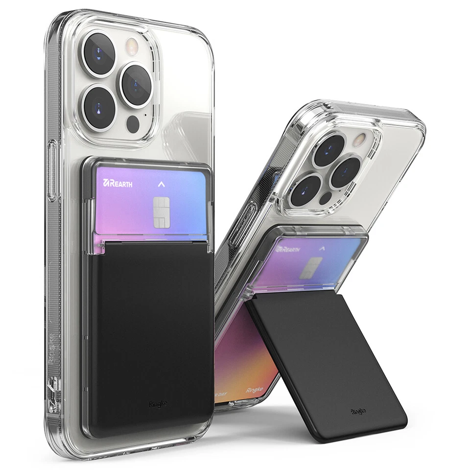 Ringke [Stand Slot Card Holder] for Phone Case | Stick on Wallet for Credit Card - Image 2 of 2