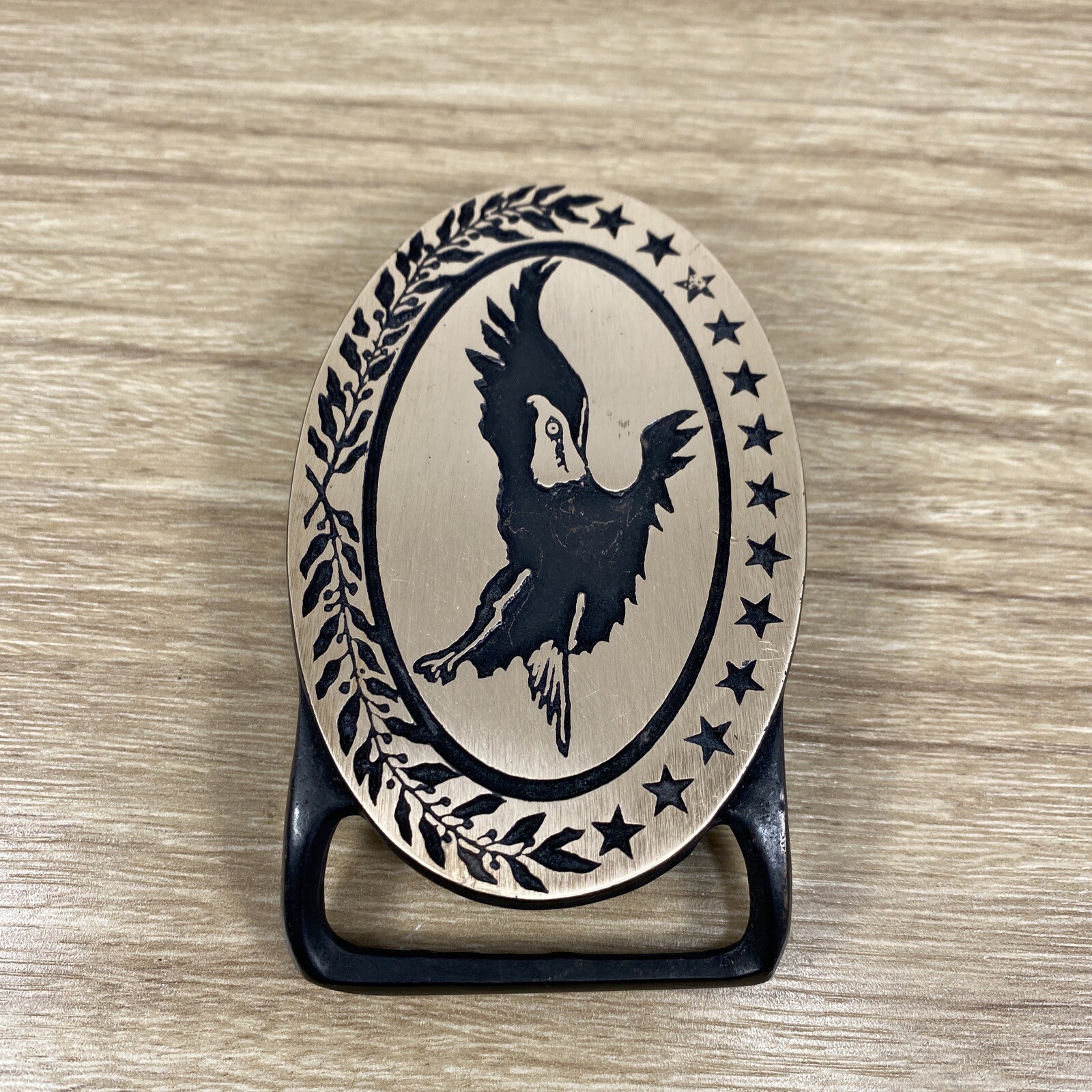 Vintage Tech Ether Guild BALD EAGLE Solid Brass B… - image 2