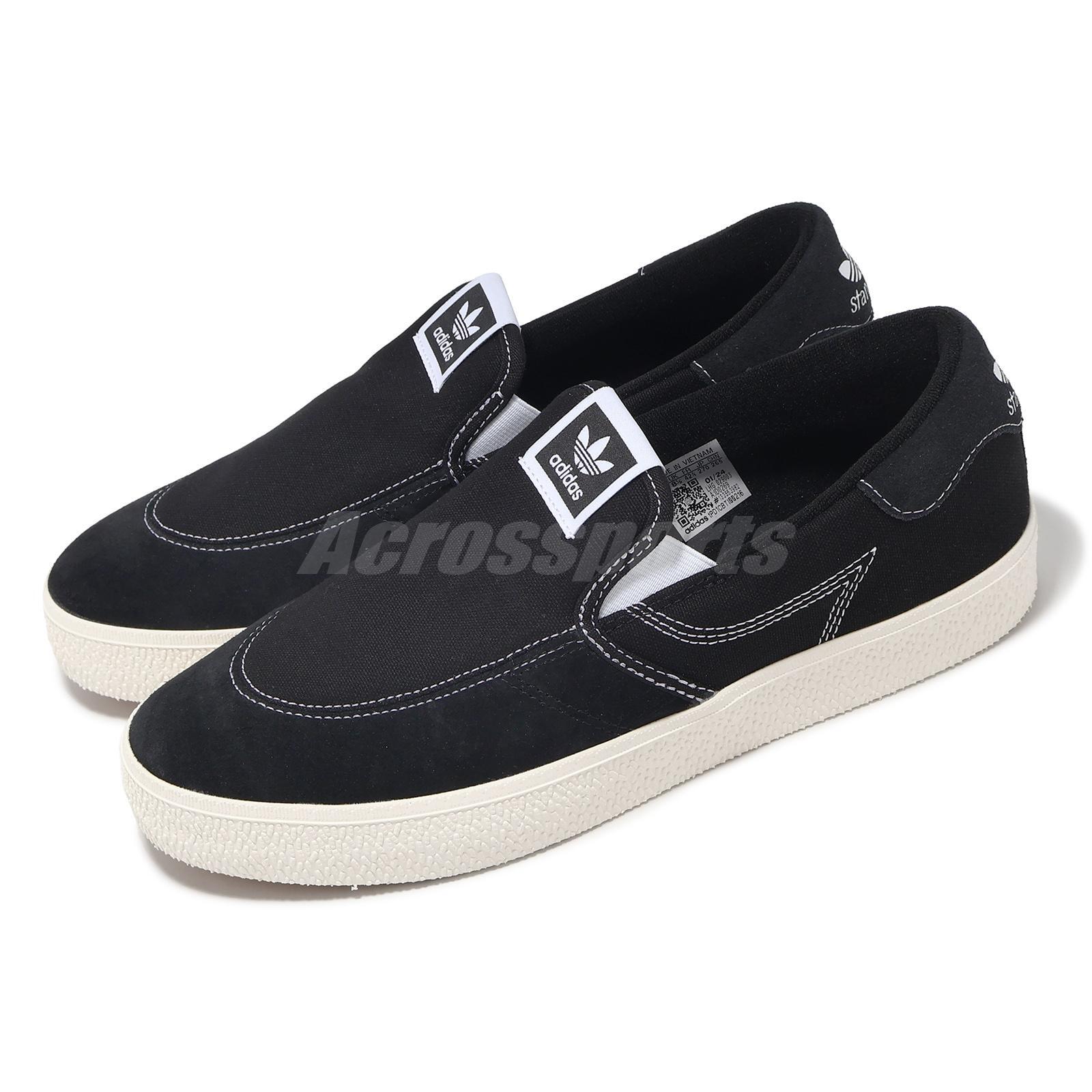 adidas Originals Stan Smith CS Slip On Core Черно-белые мужские кроссовки унисекс Повседневные ID0269