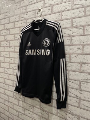 CHELSEA 2013 2014 THIRD SHIRT JERSEY LONG SLEEVE ADIDAS G90358 sz