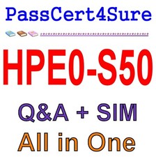 Integrating HPE Synergy Solutions HPE0-S50 Exam Q A SIM