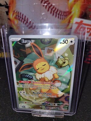 Pokemon Eevee PRISMATIC EVOLUTION PROMO Card | eBay