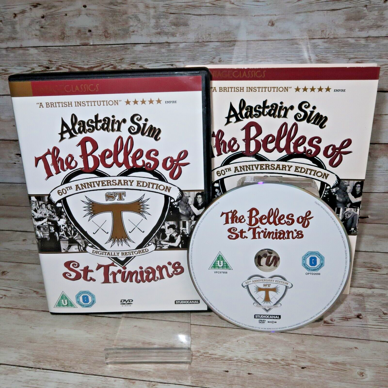 The Belles of St Trinian's 60th Anniversary Edition DVD  SudioCanal Alastair Sim