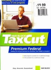 TaxCut Premium Federal 2007 PC MAC CD step-by-step amend redo income tax returns