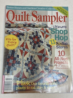Quilt Sampler Magazine Spring Summer 2010 Projects Pincushion Romance Store Shop