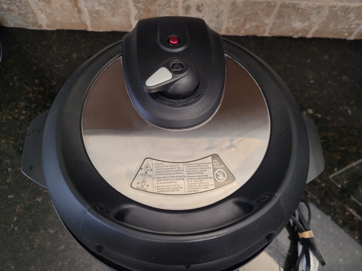 BLACK+DECKER PR100 1000W Electric Pressure Cooker Black for sale