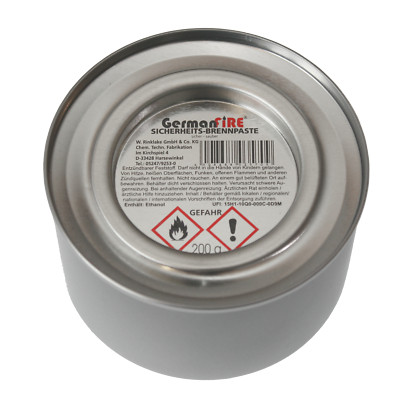 Sicherheits Brennpaste 200g Chafing Dish Speisenwärmer Fondue 5,03 -9,45 Euro/Kg