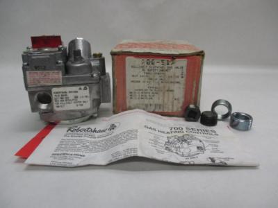 Robertshaw 700-517 Millivolt Diaphragm Gas Valve No Safety Magnet 7000MV 1/2PSI