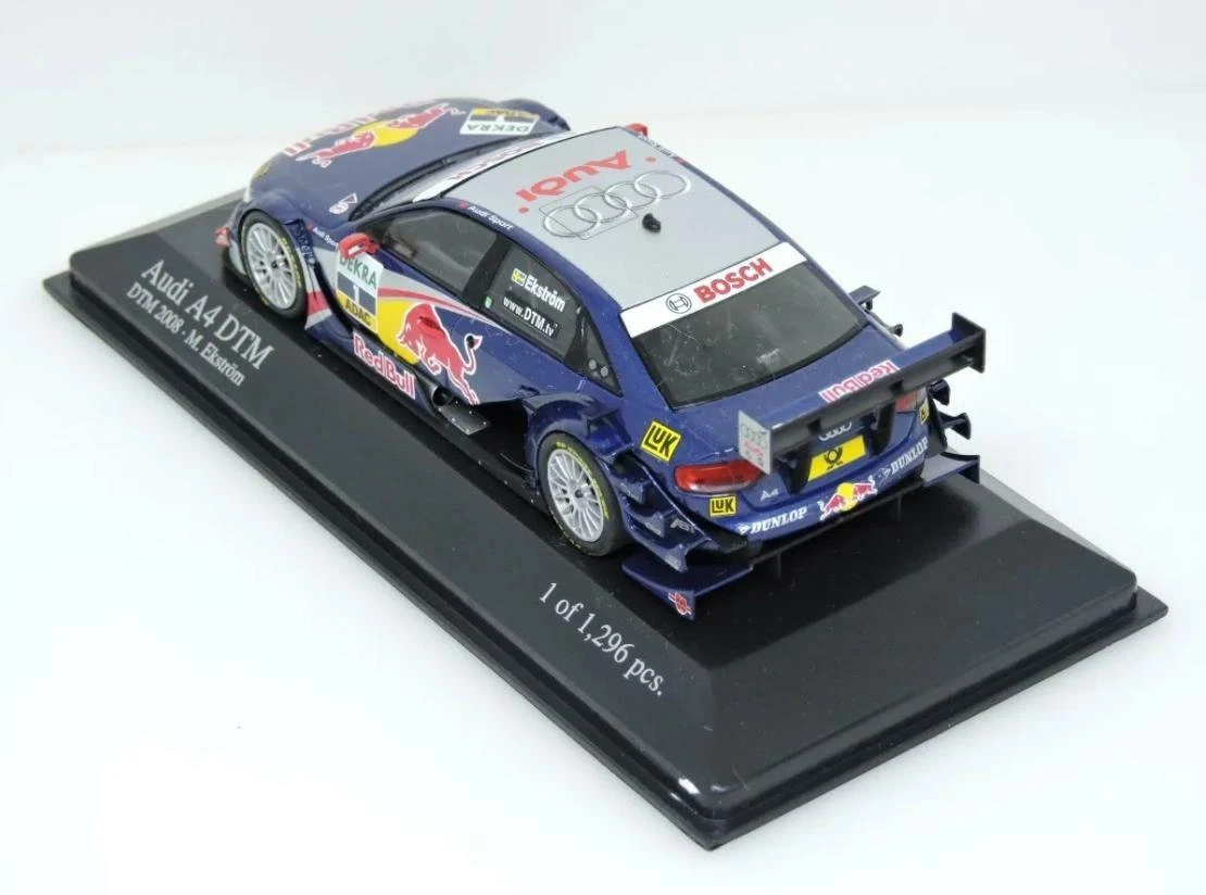 Mattias Ekstrom Audi A4 DTM 2008 Red Bull 1/43 Rare Minichamps No Spark ABT Team
