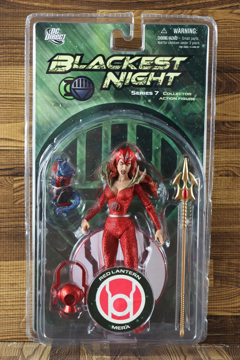 DC Direct Blackest Night RED Lantern MERA Series 7 Action Figure | eBay