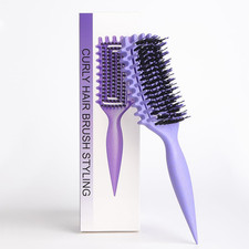 Curl Defining Brush, Curl Brush for Curly Hair, Curly Hair Brush for Combing and