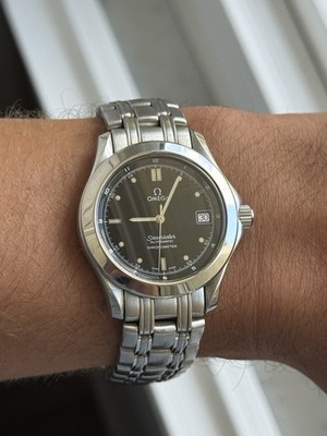 Omega Seamaster 2501.50 Automatic Black Dial Stainless Steel Watch 36mm