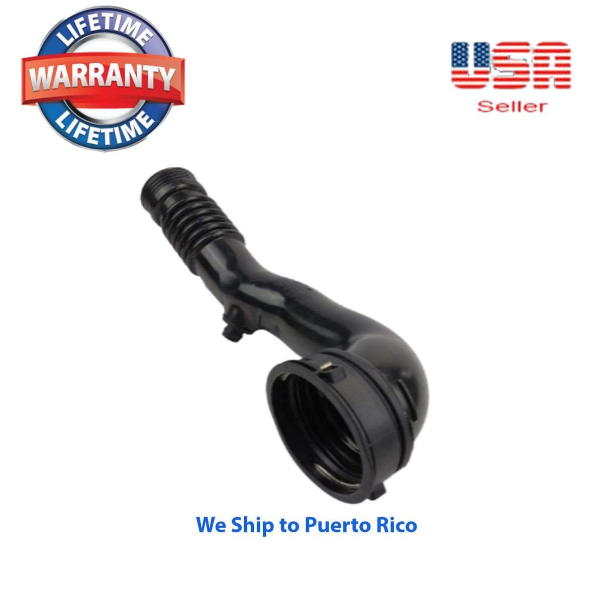 13718626487 Air Cleaner Intake-Duct Tube Hose & Sensor Fit BMW 14