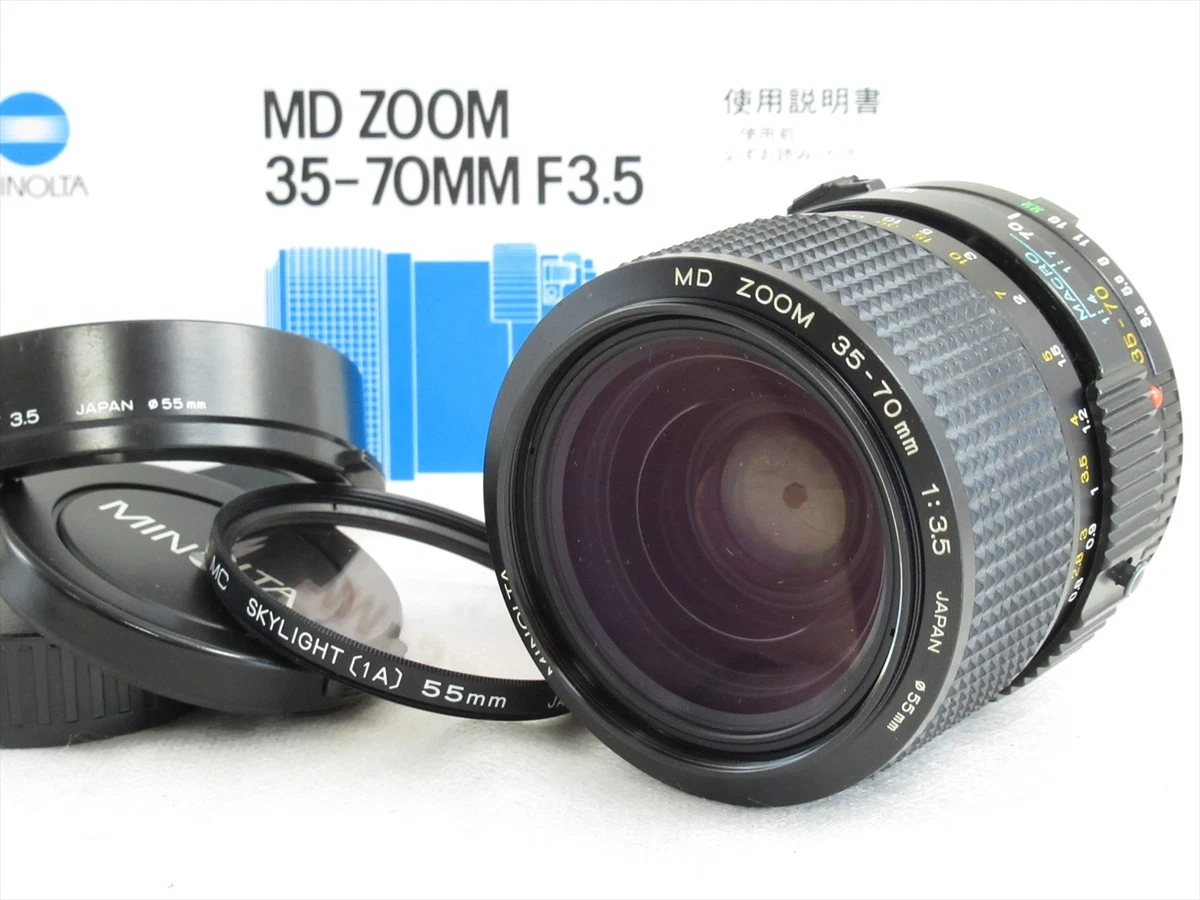 Minolta MD 35-70mm Focal Camera Lenses for sale | eBay