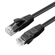 MicroConnect UTP507S U/UTP CAT5e 7M Black PVC