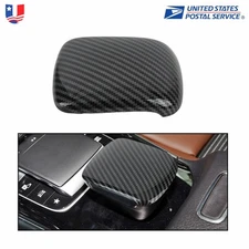 Gear Shift Knob Black ABS Trim Cover For Mercedes Benz B Class GLB200 2021-2023