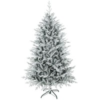 KüNstlicher Weihnachtsbaum 180 Cm KüNstlich Tannenbaum Mit Schnee, 1976 Spitzen