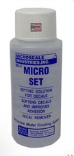 Microscale MI-1 Micro Set Decal Setting Solution 1oz - US Fast Ship 100 Genuine