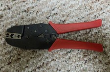 Ratchet Action Crimp Tool for Coax Cable F-Type BNC connectors