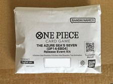 One Piece TCG OP14-EB04 The Azure Sea’s Seven Release Event Kit SEALED