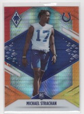 #197 Michael Strachan 2021 Panini Phoenix Fire Burst RC Charleston Golden Eagles