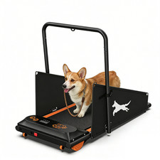 2 in 1 Dog Treadmill for Small Medium Dogs Pet Running Machine with Remote Black