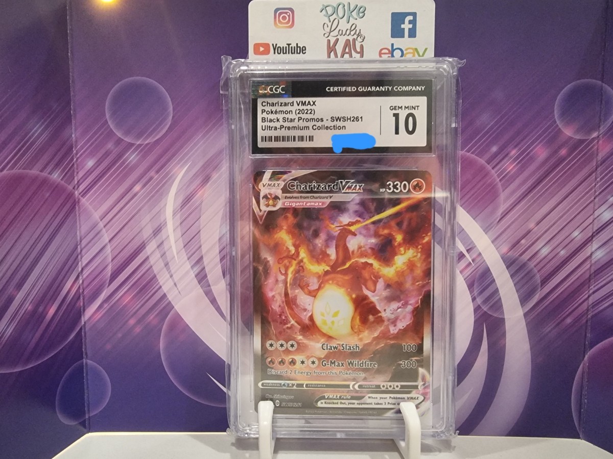 2022 Pokémon Charizard VMAX #261 Spec Details
